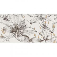 Velo bianco flowers 4 dekor 119,8x59,8x0,8