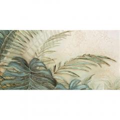 Alabaster Shine leaves B element 2 119,8x59,8x0,8  Obraz