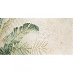 Alabaster Shine leaves B element 3 119,8x59,8x0,8  Obraz