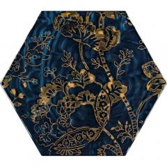URBAN COLOURS BLUE HEXAGON C 19,8X17,1 INSERTO 